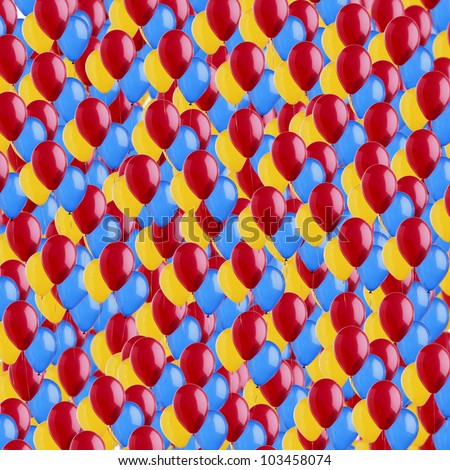 colorful balloon wallpaper