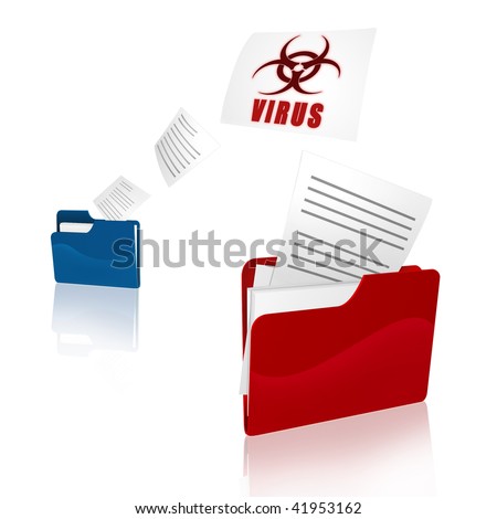 file transfer with virus