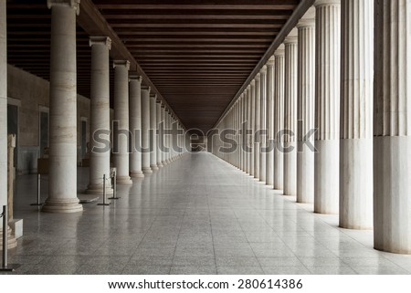 Building with many columns