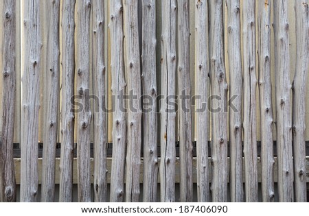 old fence poles. Abstract background, grungy texture