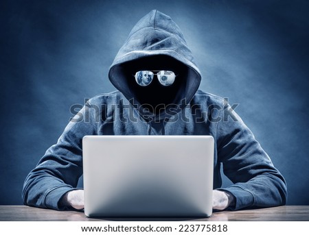 criminal on a computer