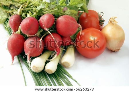 multicolor vegetable