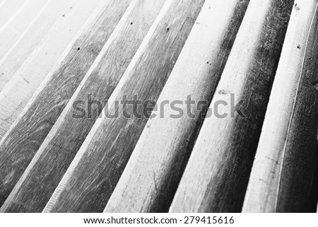 black and white wooden panel