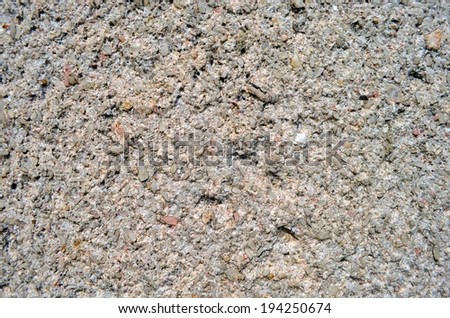 Texture rock background with variously shaped tiny rocks
