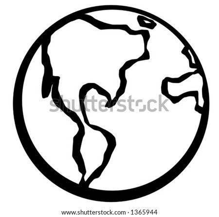 Free Vector Globe on Globe Symbol Stock Vector 1365944   Shutterstock