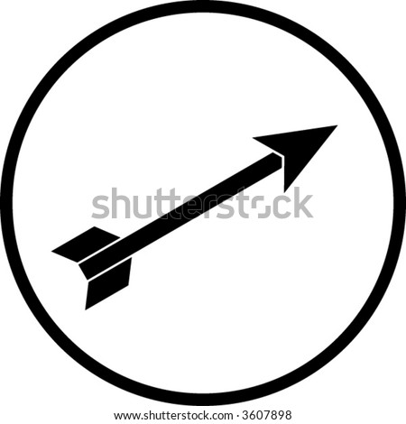 Arrow Symbol Stock Vector Illustration 3607898 : Shutterstock