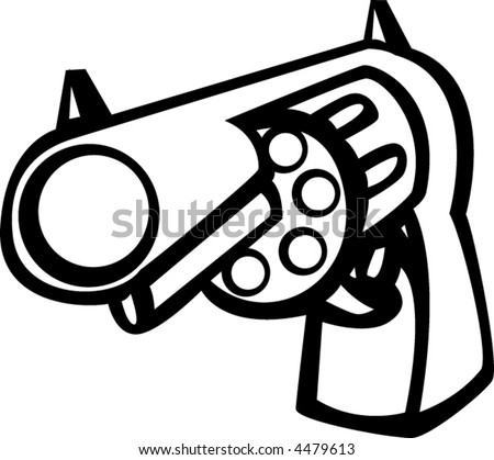 Gun Stock Vector Illustration 4479613 : Shutterstock