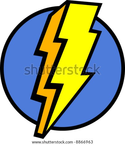 Pics Of Lightning Bolts. stock vector : lightning bolt
