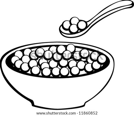 Cereal Bowl Cartoon