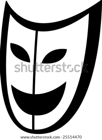 Theater Mask Happy