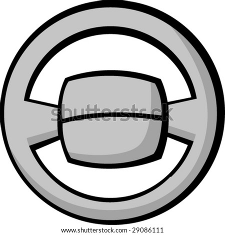 Steering Wheels on Steering Wheel Stock Vector 29086111   Shutterstock