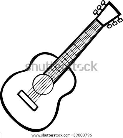 stock photo classical guitar