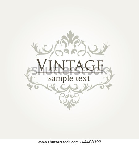 Vintage frame Vintage frame