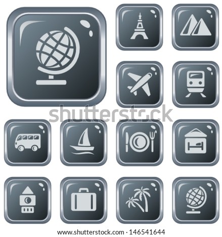 Travel button set Travel button set