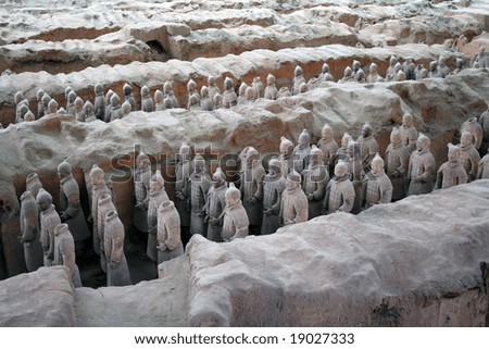 terracotta army in all its majesty