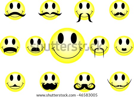 Emoticon Mustache