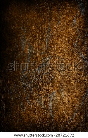 Textured background - old vintage stained leather