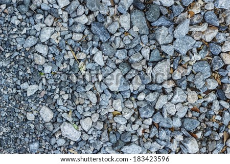 the rock with dry leaves and withered flowers background , crusted rock background
