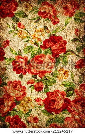 Rose fabric with sand and texture for grunge background
