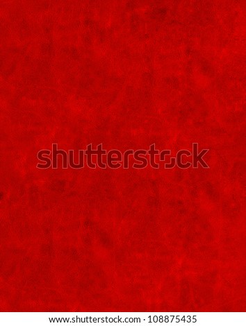 Leather grunge background of red color