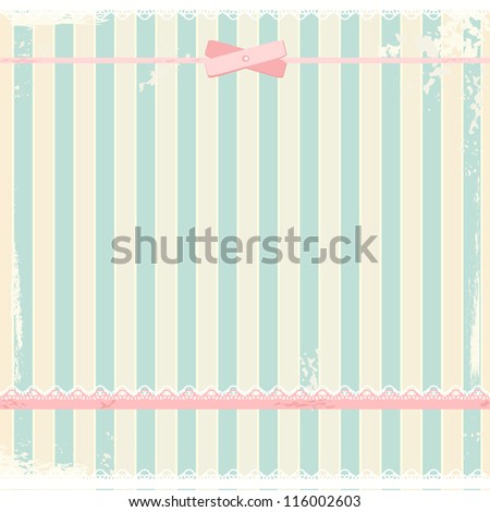 Vector Background In Shabby Chic Style - 116002603 : Shutterstock