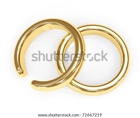 stock photo Symbol of divorce broken wedding ring broken wedding rings