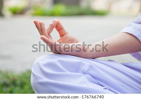 Yoga hands