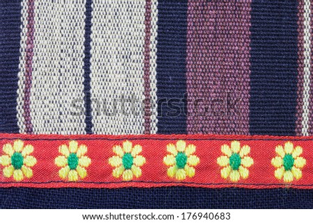 floral pattern Fabric texture, cloth background