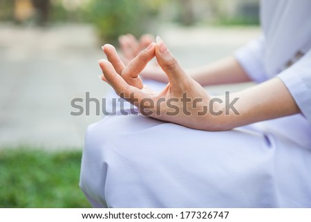 Yoga hands