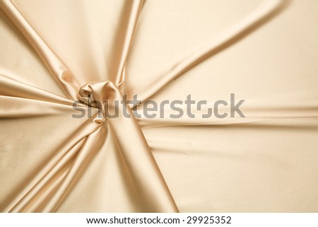 The golden satin is arranged in simple pattern, can be use for background, card design, etc.