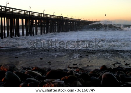ocean waves crashing. stock photo : Ocean waves