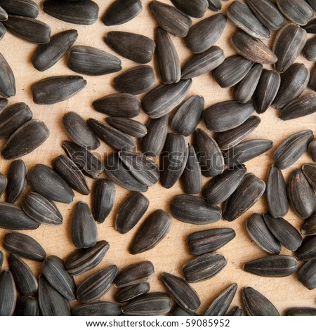 sunflower seeds, black seeds