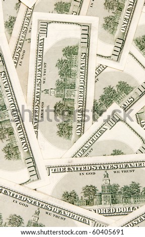 heap of dollars, money background