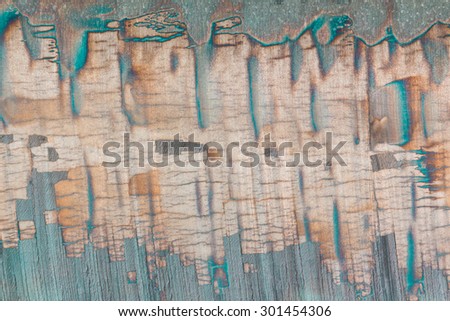 Abstract background, Texture of surface slab from gas cutting.