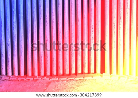 Abstract background, Light the torch into the corridor walls with beautiful colors.