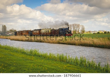 Heritage railway  in Netherlands