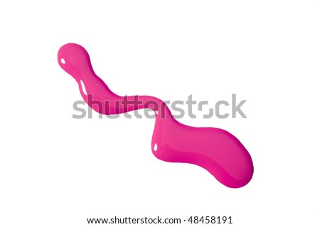 pink nail polish spill on 2011