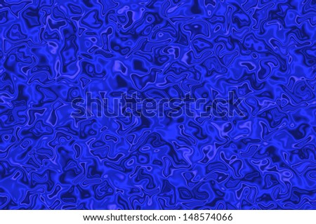 Glittering squiggles background - royal blue.