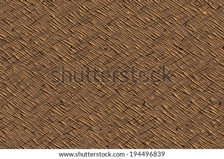 Solid colored background with cross relief stripes shiny texture - raw umber.