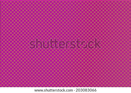 Intertwined grid - red-violet and sandy brown squares pattern.