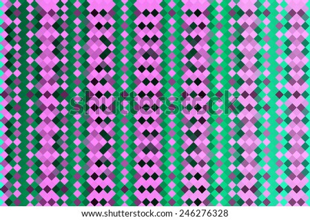 Shiny pixels movement - simple big pixels vertical stripes.