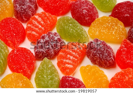 Assorted jelly candy