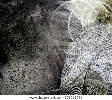 fishing net, texture