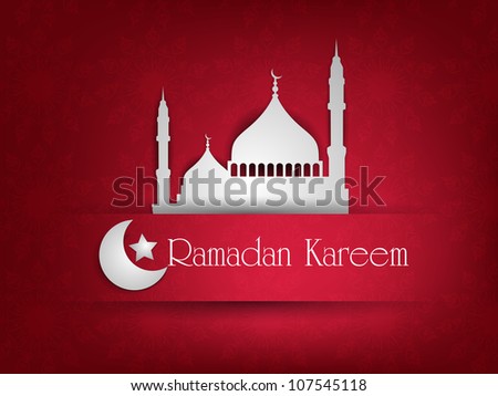 gambar masjid vector