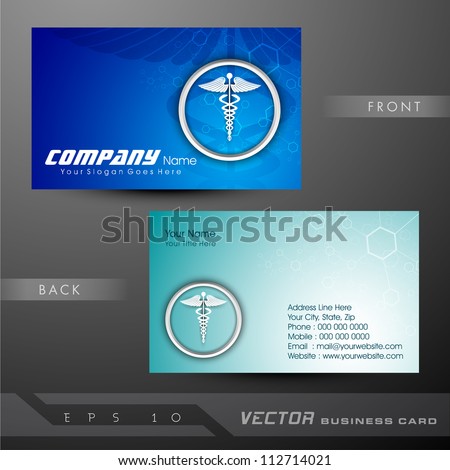 Medical Visiting Card