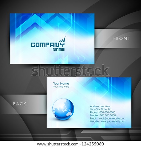 Abstract professional and designer business card template or visiting card set EPS 10 Abstract professional and designer business card template or visiting card set EPS 10