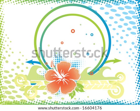 wallpaper flowers abstract. stock vector : abstract