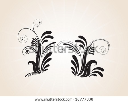 stock vector : abstract creative tattoo, design