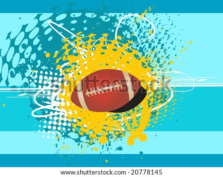 stock vector : american football background, wallpaper