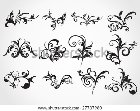 stock vector creative pattern background tattoo
